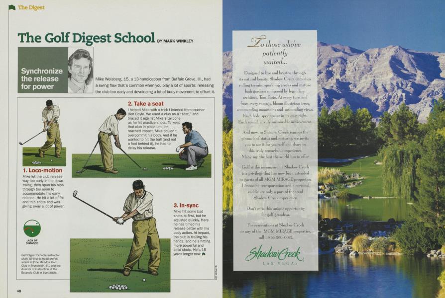 The Golf Digest School