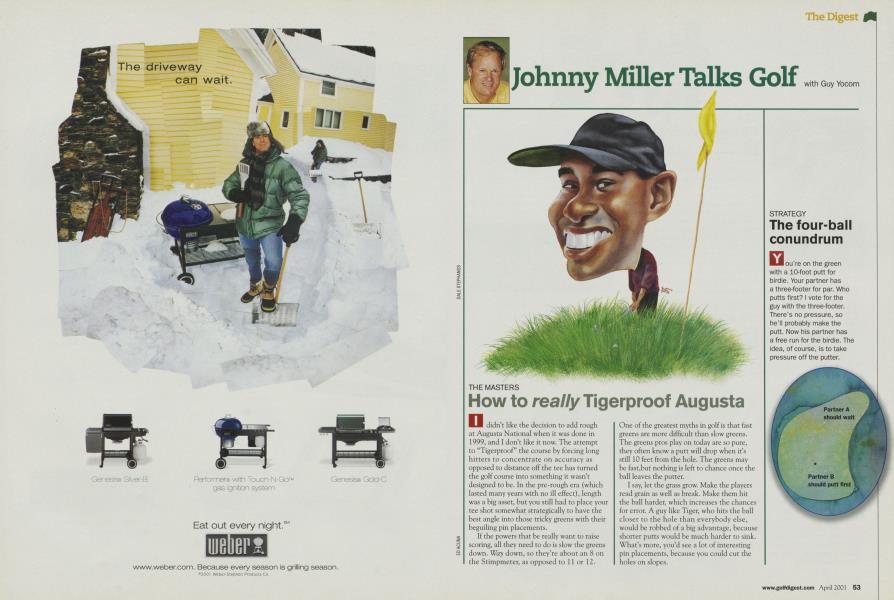 Johnny Miller Talks Golf