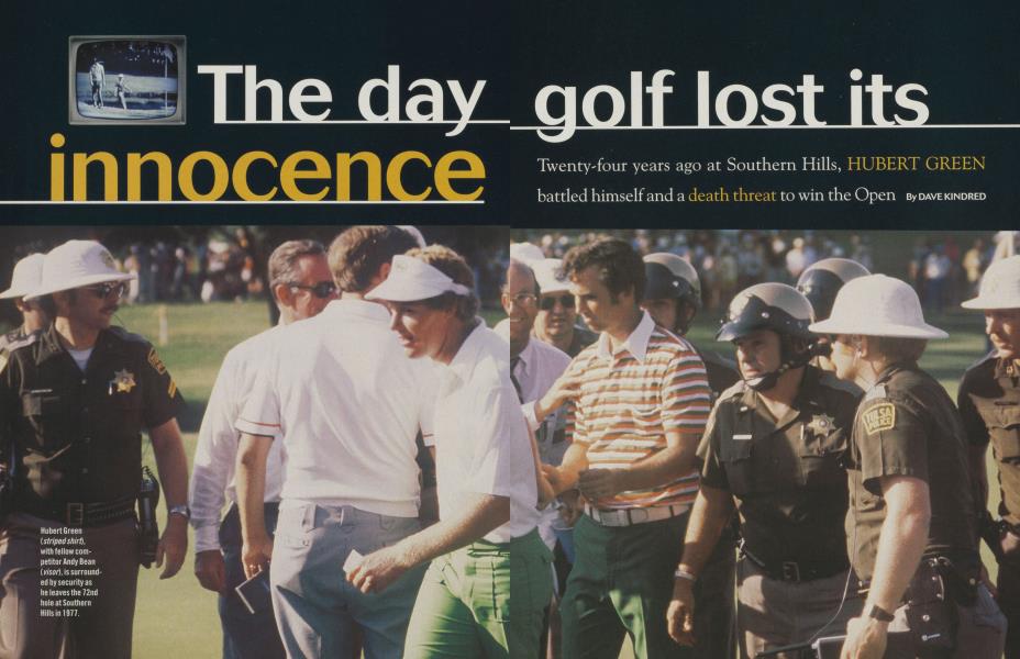 The day innocence golf lost its