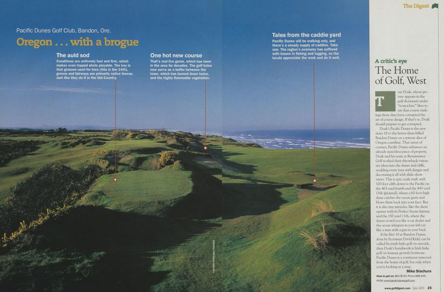 The Home of Golf, West