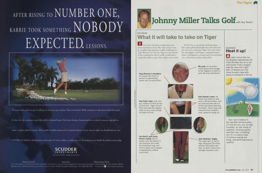 Johnny Miller Talks Golf