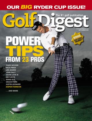 SEPTEMBER 2001 | Golf Digest
