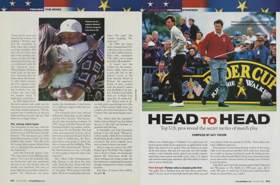 HEAD TO HEAD