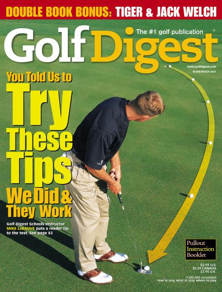 Issue: - November 2001 | Golf Digest
