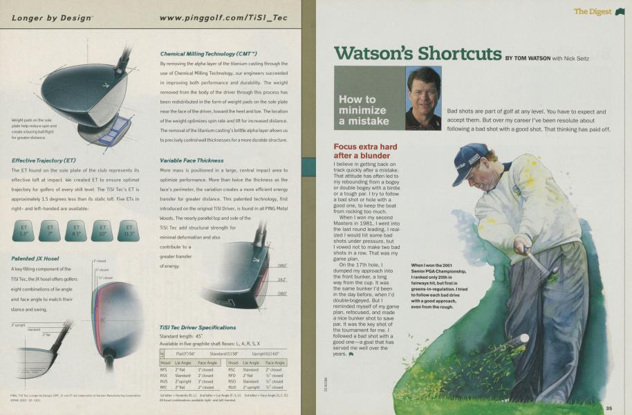 Watson's Shortcuts