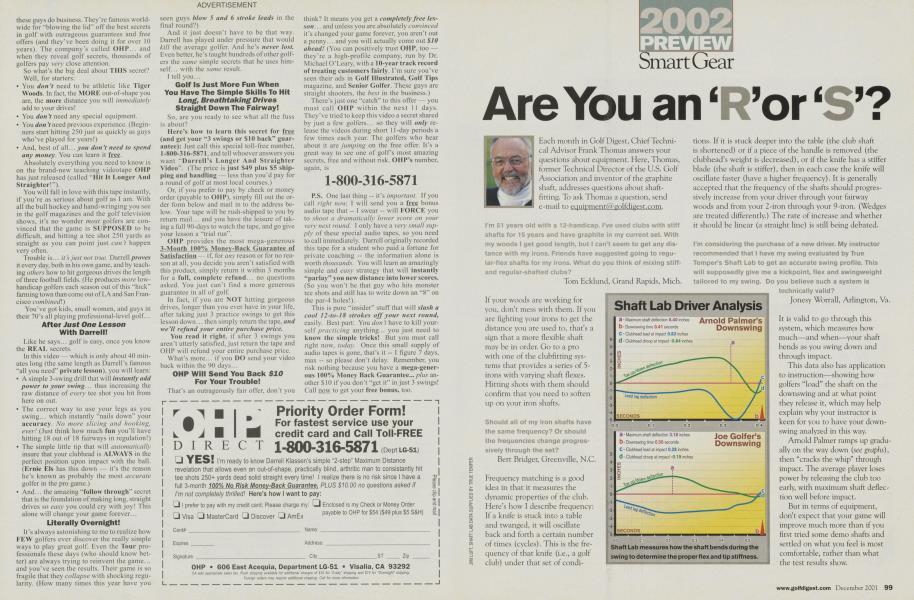 Are You an ‘R’or ‘S’?