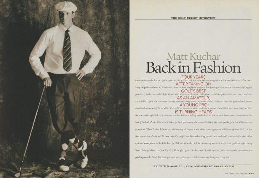 Matt Kuchar Back in Fashion
