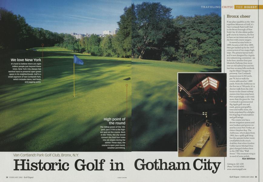 Historic Golf in Gotham City