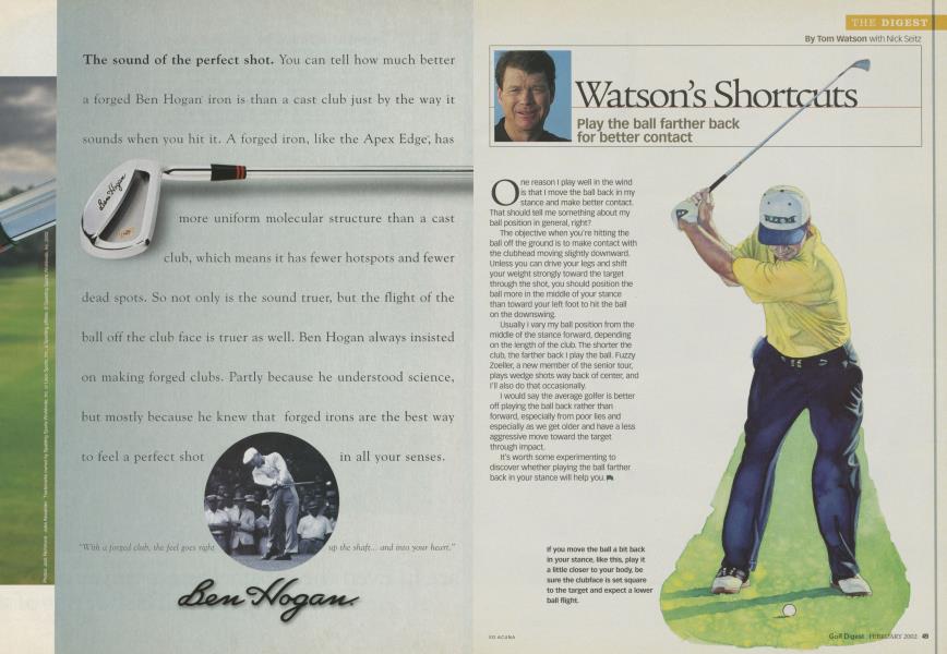 Watson's Shortcuts