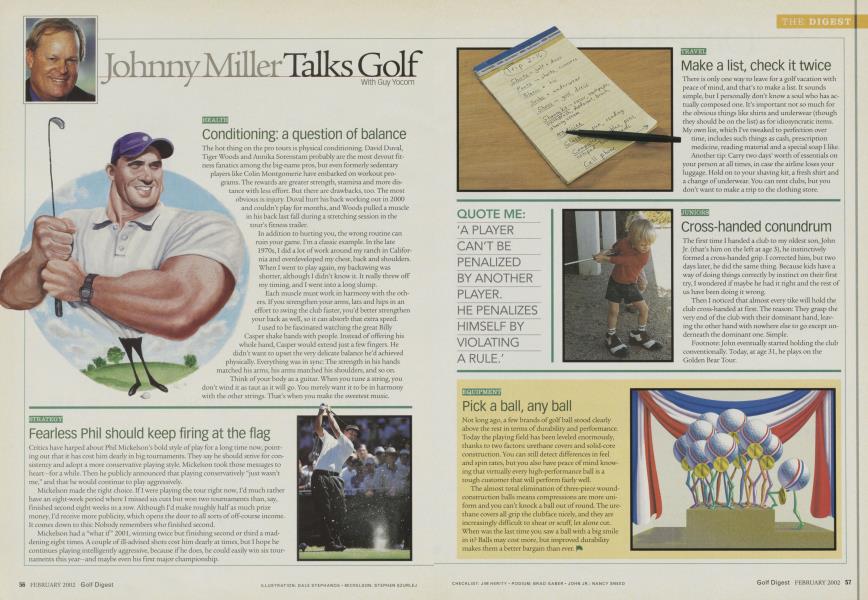 Johny Miller Talks Golf