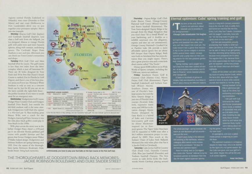 Eternal optimism: Cubs' spring training and golf