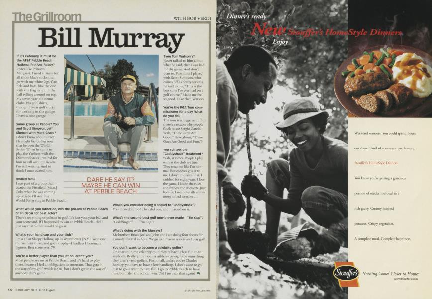 The Grillroom: Bill Murray