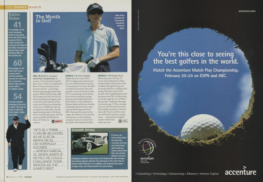 The Month in Golf