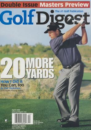 APRIL 2002 | Golf Digest