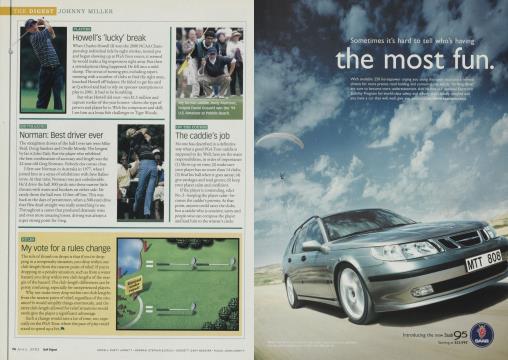 JOHNNY MILLER, Page: 74 - APRIL 2002 | Golf Digest