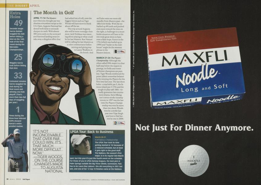 The Month in Golf