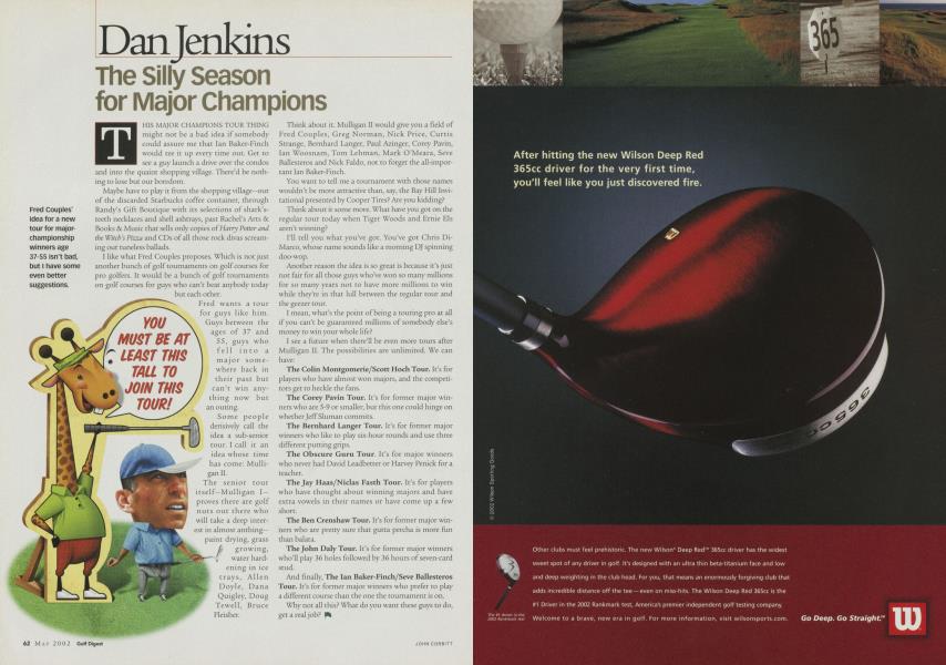 The Silly Season for Major Champions