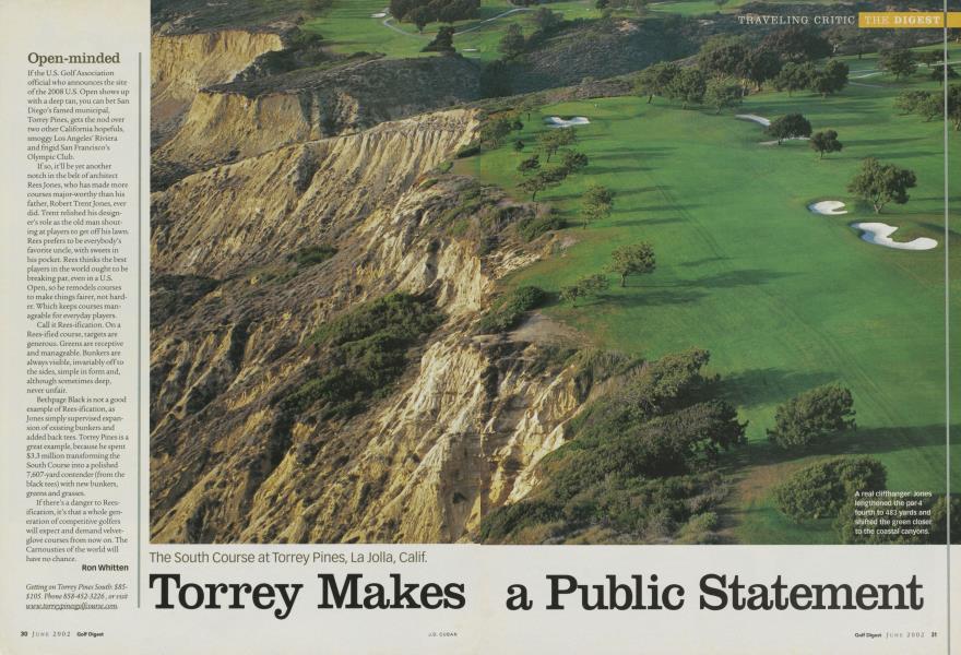 Torrey Makes a Public Statement