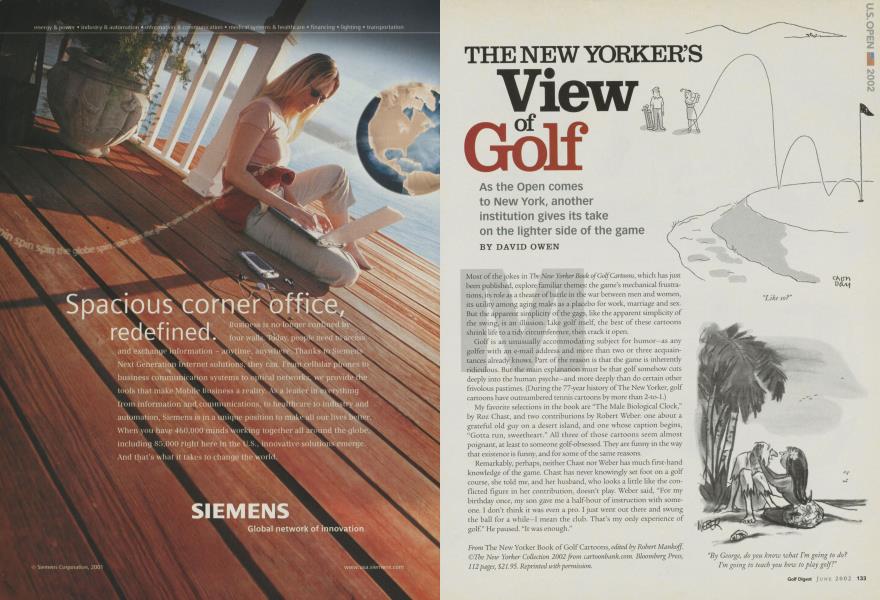 The New Yorker's View of Golf