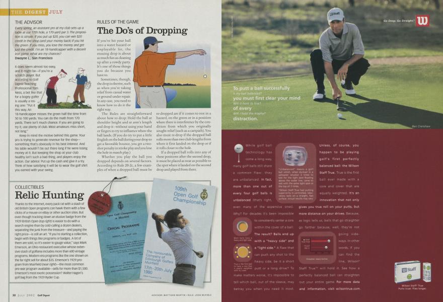 The Do's of Dropping