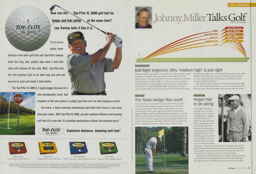 Johnny Miller Talks Golf
