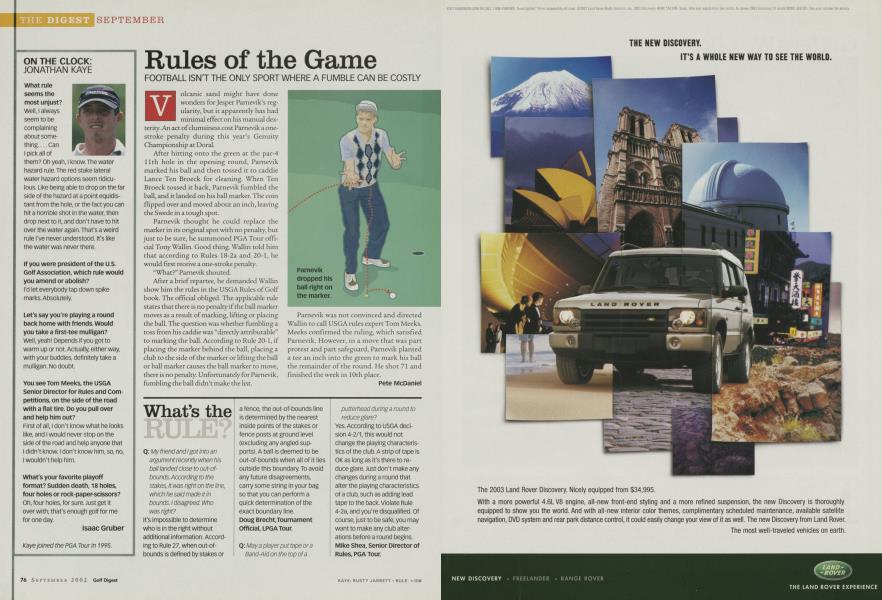 Rules of the Game