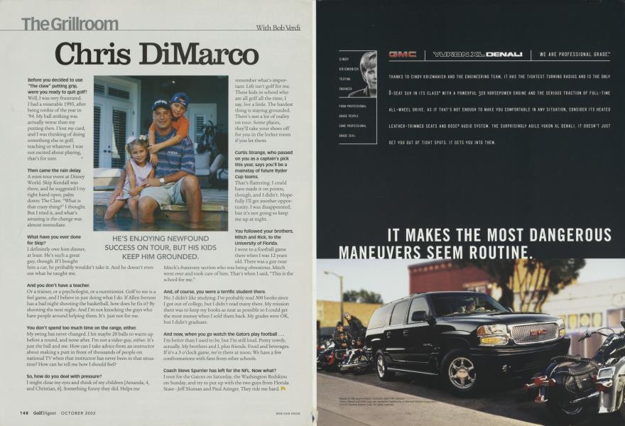 The Grillroom: Chris DiMarco