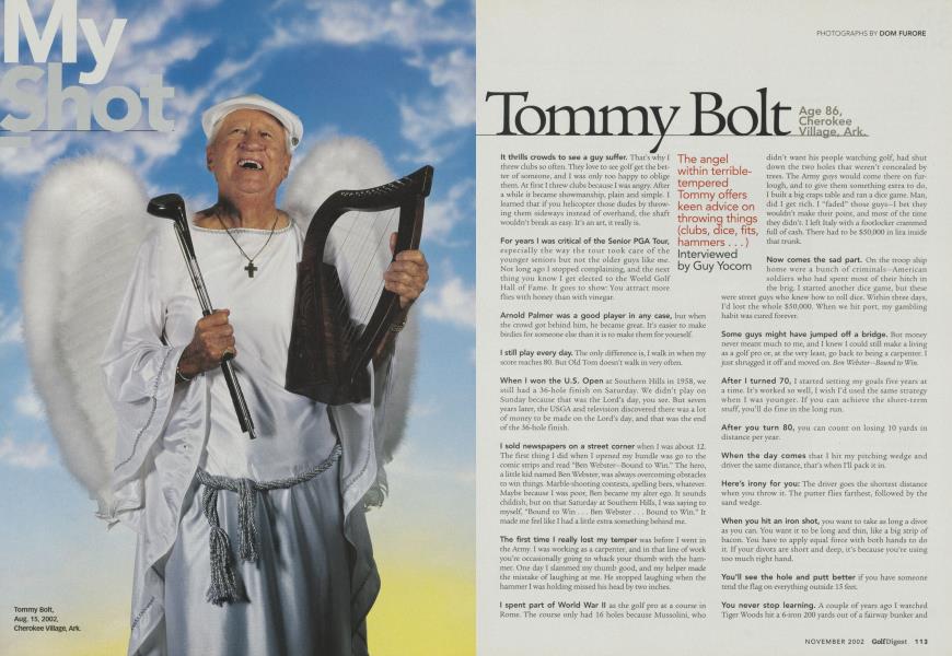 My Shot: Tommy Bolt