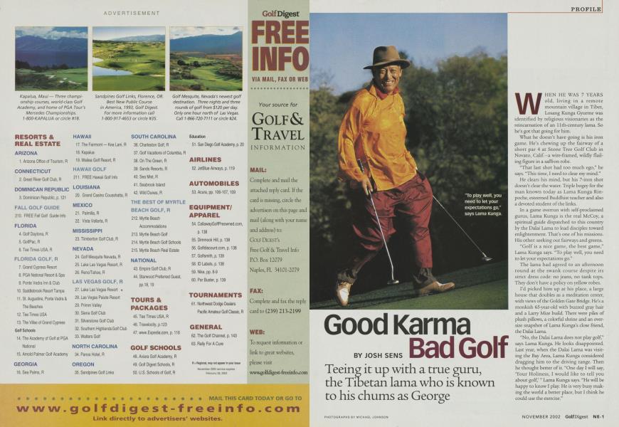 Good Karma Bad Golf