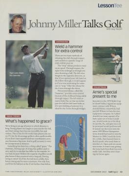 Johnny Miller Talks Golf, Page: 43 - DECEMBER 2002 | Golf Digest