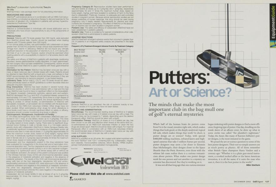 Putters: Art or Science?