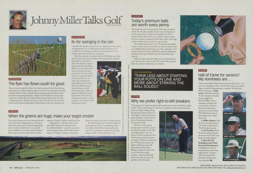 Johnny Miller Talks Golf