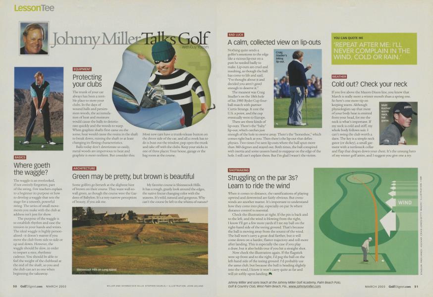 Johnny Miller Talks Golf