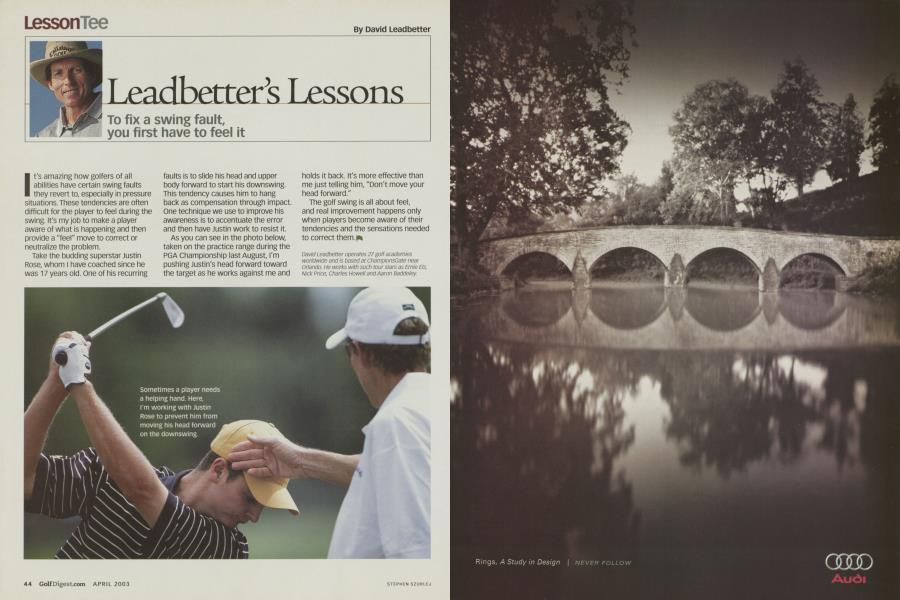 Leadbetter's Lessons
