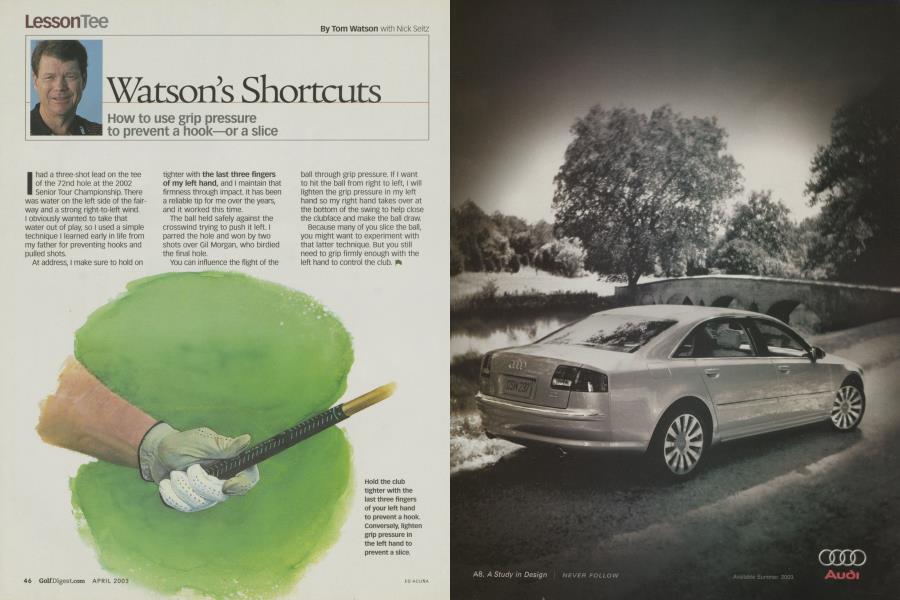 Watson's Shortcuts