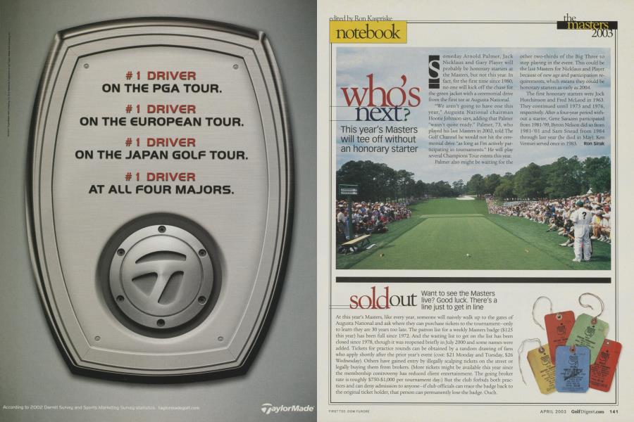 Masters Notebook