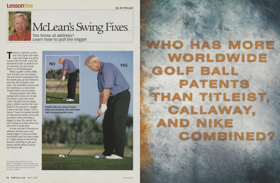 McLean’s Swing Fixes