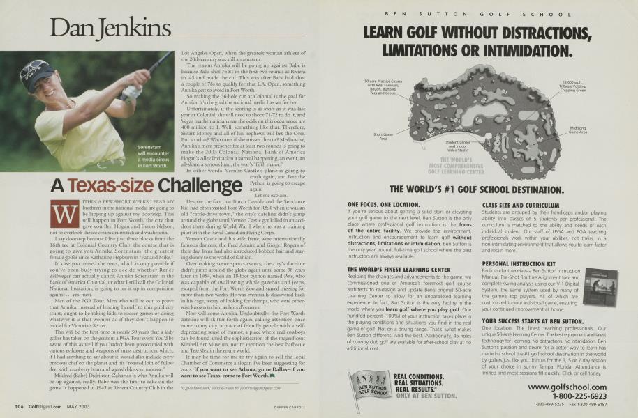 A Texas-size Challenge