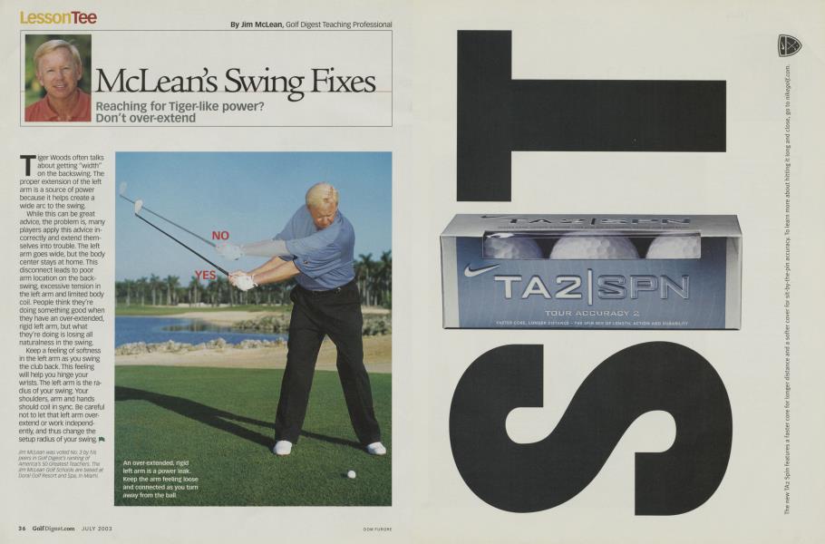 McLean's Swing Fixes