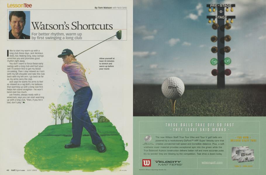 Watson's Shortcuts
