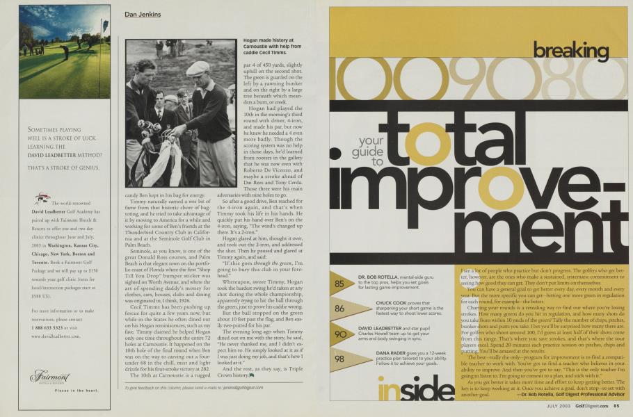 your guide to total improvement