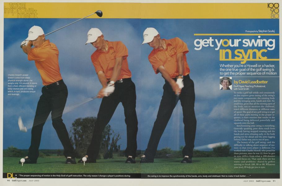 get your swing in sync