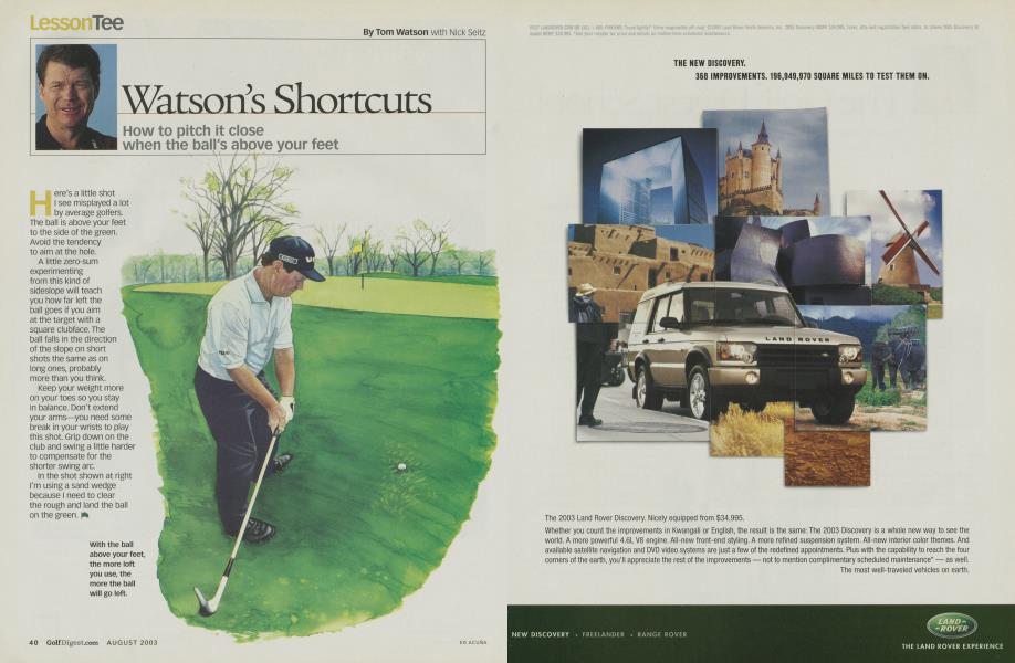 Watson's Shortcuts