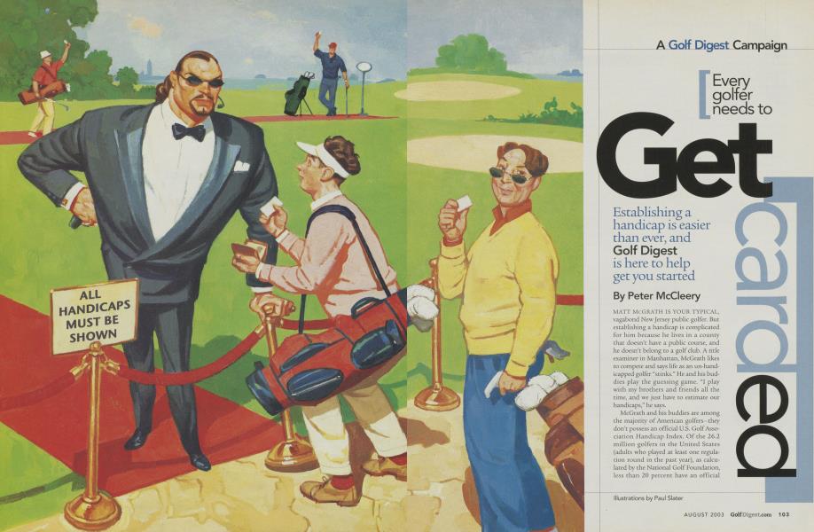 Every golfer needs to Get carded