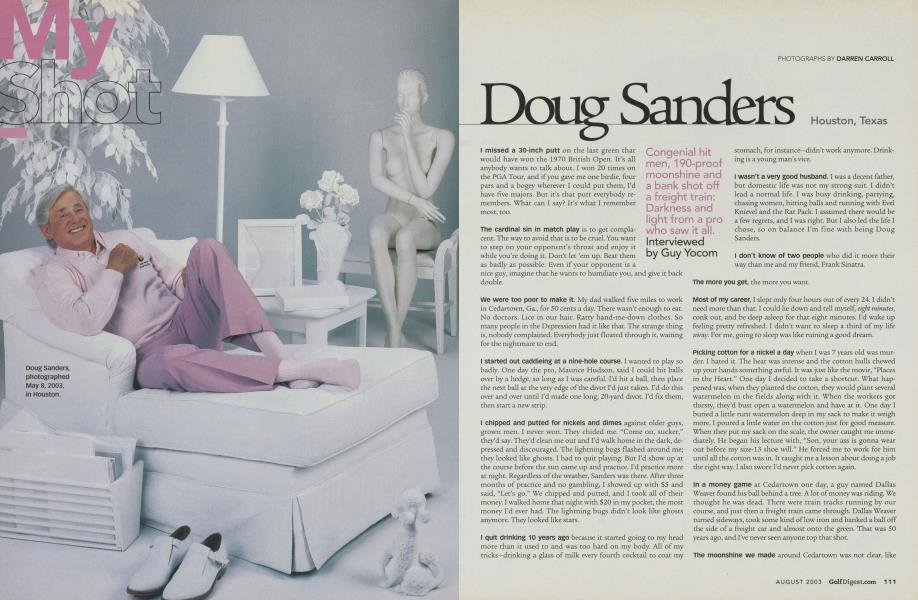 Doug Sanders Houston, Texas