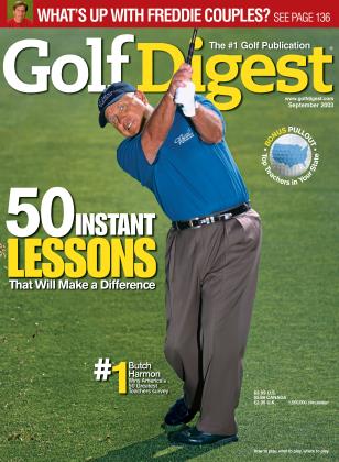 SEPTEMBER 2003 | Golf Digest