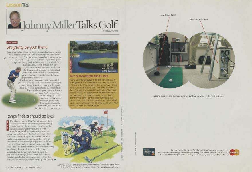 Johnny Miller Talks Golf