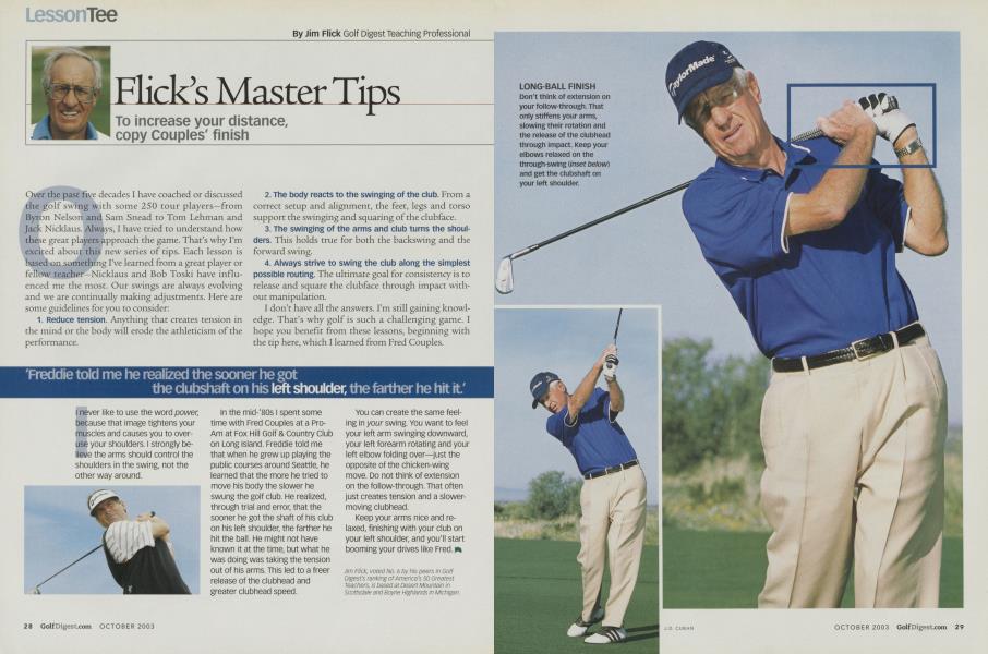 Flick's Master Tips