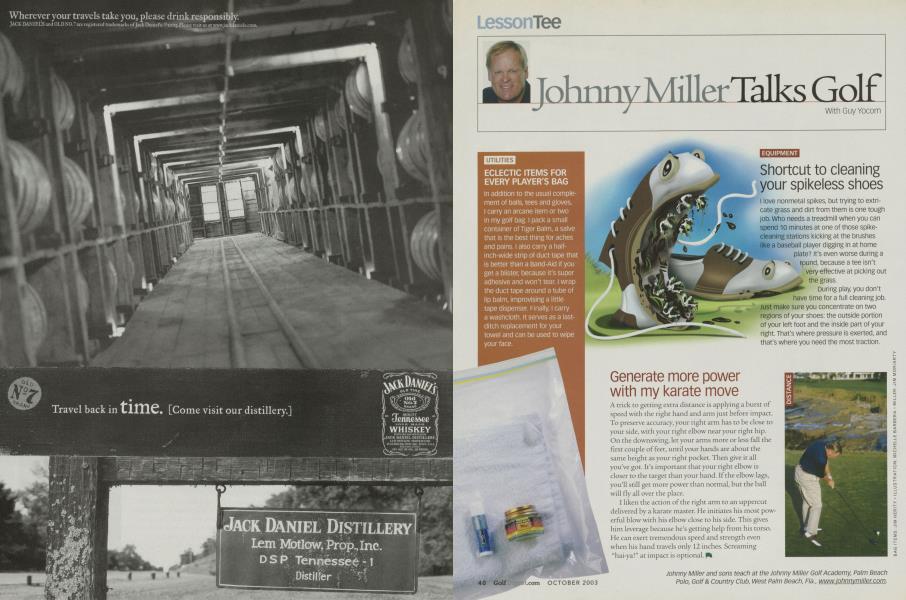 Johnny Miller Talks Golf