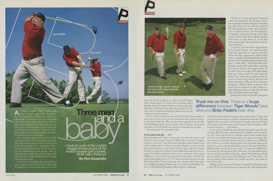 Three men and a baby